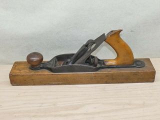 Antique Stanley Bailey No.  26 Transitional Wood Plane By Stanley Rule & Level Co. 4
