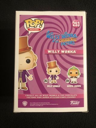 Funko Pop Willy Wonka and the Chocolate Factory Willy Wonka 253 2