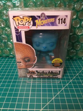 Funko Pop Movies Monsters The Wolf Man 2016 Toy Tokyo Limited Edition
