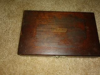 Vintage Machinist Tools With Case