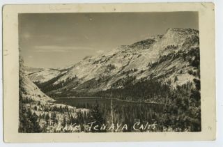 Tenaya Lake,  Yosemite National Park,  California,  Photo Post Card 1930s