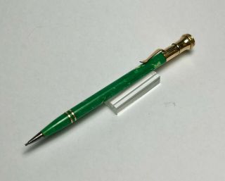 Wahl Eversharp Jade Green Vintage Propelling Pencil 1920 