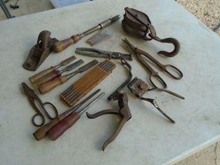 Vintage Tools - This Is A Pile Of Old Tools