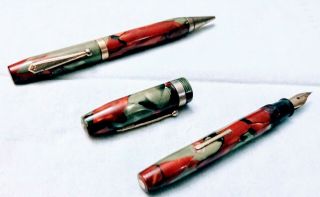Matched Mini Fountain Pen And Pencil,  Color - Unbranded - Look