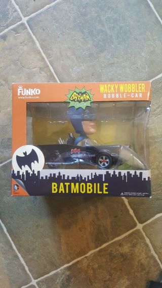 Funko Wacky Wobbler Bobble - Car Batmobile But Package