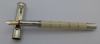 ⭐ Uninked Graf Von Faber - Castell Classic Anello Fountain Pen 18k M Nib⭐
