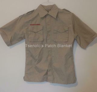 Boy Scout Now Scouts Bsa Uniform Shirt Size Youth Large Ss 046