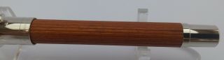 ⭐ Uninked Graf von Faber - Castell Classic Fountain Pen Pernambuco Wood 18k M Nib⭐ 4