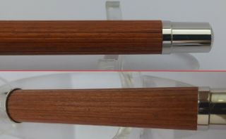 ⭐ Uninked Graf von Faber - Castell Classic Fountain Pen Pernambuco Wood 18k M Nib⭐ 5