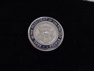 President Trump Lapel Pin - Presidential Seal Lapel Pin Diecast Silver