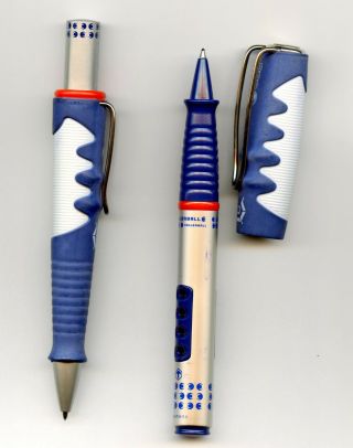 Rotring Core Rexor Blue Rollerball & Ballpoint Pen Set