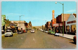 Las Vegas Mexico Douglas Avenue Serf Theatre Superior Baking Co 1950s Cars