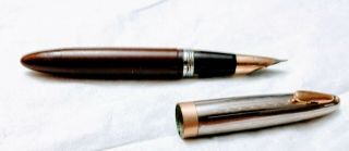 Sheaffer Tuckaway Fountain Pen - Vac Fill -.  Look Ci