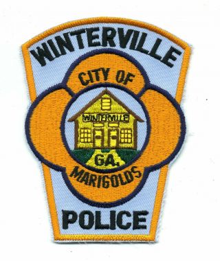 Winterville Ga Police Patch - Georgia Sheriff