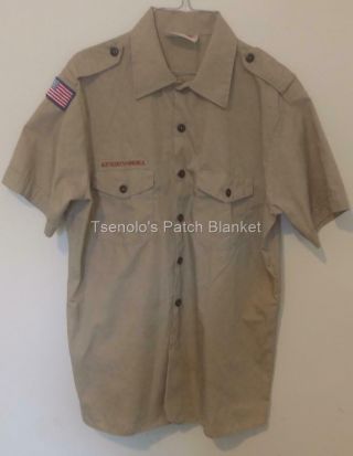 Boy Scout Now Scouts Bsa Uniform Shirt Size Adult Large Ss 017