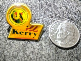 Ua Pipefitters Plumbers Steamfitters Etc Kerry For President Pin