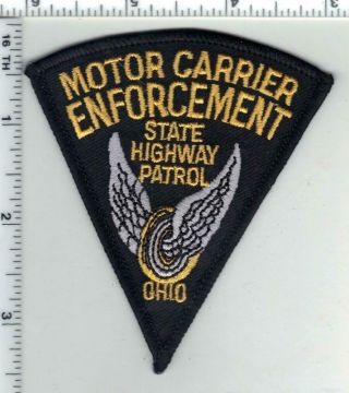 State Highway Patrol (ohio) 1st Issue Motor Carrier Enforcement Patch