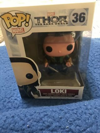 Funko POP Marvel LOKI 36 - Thor the Dark World Loki Without Helmet 2