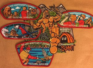 Inland Northwest Council Bigfoot 2017 Jamboree Set