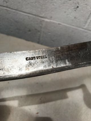 Vintage Cast Steel 5” Draw Knife,  Spoke Shave 4