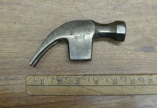Old Tools,  Vintage Plumb=fast=16oz.  Curved Claw Hammer Head,