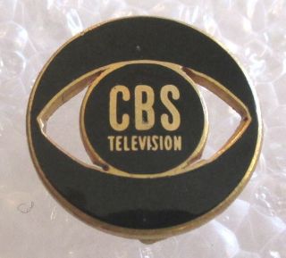 Vintage Cbs Television Employee / Company Service Award Pin