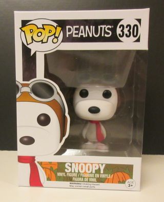 Funko Pop Peanuts Walgreens Exclusive Halloween Wwii Flying Ace Snoopy 330