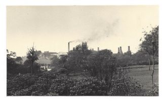 Hanley Staffs,  View Of The Potteries From The Park - Vintage Photograph C1950