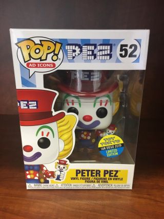 In Hand Funko Pop Peter Pez Toy Tokyo San Diego Comic Con Exclusive 2019 Sdcc