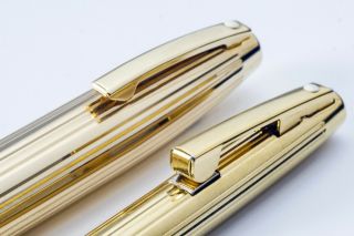Sheaffer Imperial 797 Fountain and Ballpoint pen set - Goldplated - NOS 6
