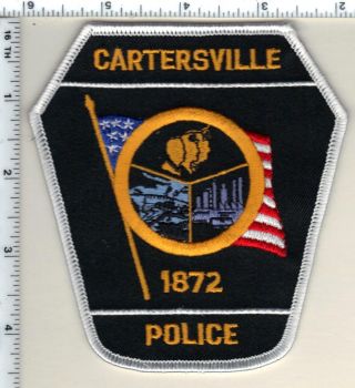Cartersville Police (georgia) Shoulder Patch - From 1990