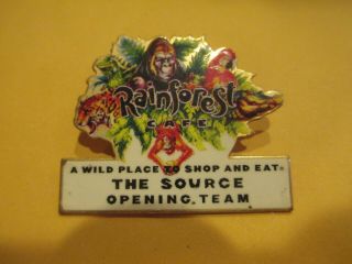 Rainforest Cafe - Employee Opening Team - The Source - Tie Or Hat Pin - Usa Made