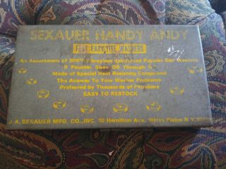 Vintage Sexauer Handy Andy Tool Kit No 1f Flat Easy Tite Washers