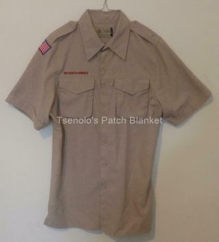 Boy Scout Now Scouts Bsa Uniform Shirt Size Adult Small Ss 039