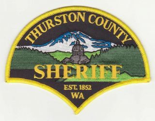 Thurston County Sheriff Patch,  Washington