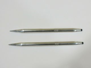 Cross Century Sterling Silver Ladies BallPoint Pen & Pencil Set 4
