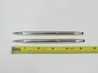 Cross Century Sterling Silver Ladies BallPoint Pen & Pencil Set 6
