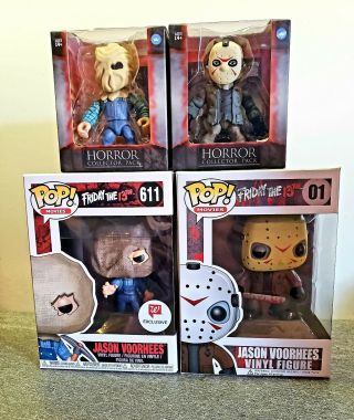 Funko Pop Jason Vorhees Friday The 13th Bundle With Loyal Subjects Jason Chases