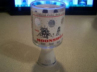 Vintage 1969 Nasa Apollo 11 Moonshot Man On The Moon Tumbler Shot Glass