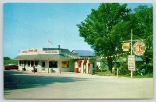Hoxeyville Mi Country Store Sinclair Hc Gas Station Us Post Office 1950s Car Pc
