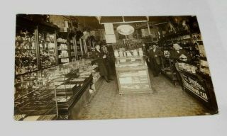 Vintage 1910`s Rppc Postcard Of Nebraska Drug Store/apothecary