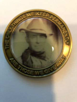 Philmont BSA Coin For 2008 Relationships Conference / Waite Phillips Reverse 2