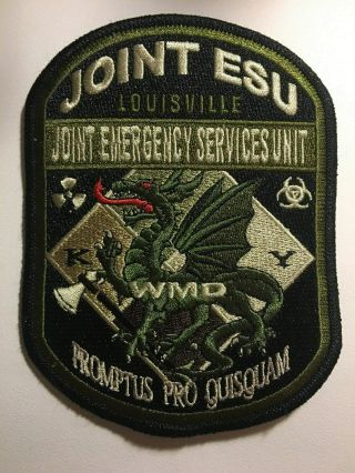 Louisville Kentucky Metro Police Joint Emergency Services Unit Patch