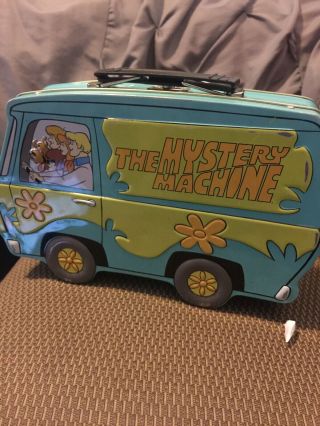 Scooby - Doo The Mystery Machine Tin Lunch Box Hanna - Barbera 2000
