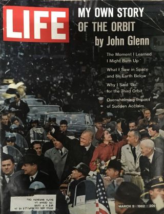 LIFE Magazines 1962 Man On The Moon Series 4