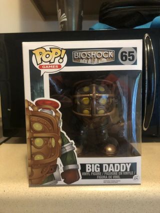 Big Daddy 6 Inch Funko Pop Vinyl Bioshock Bio Shock Video Games