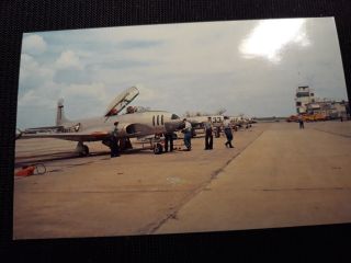 Jets And Control Tower At Memphis Naval Air Station Post Card
