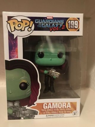 Funko Pop Marvel 199 Gamora Guardians Of The Galaxy Vol.  2