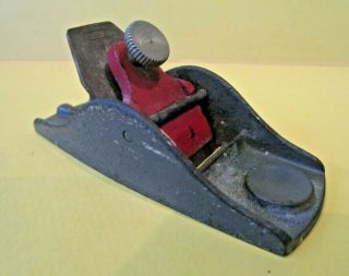Stanley Miniature Thumb Plane,  3 1/2 Inches Long,  Vintage