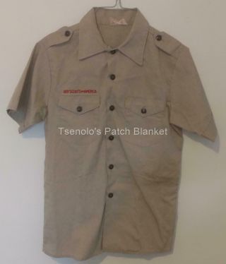 Boy Scout Now Scouts Bsa Uniform Shirt Size Youth Medium Ss 044